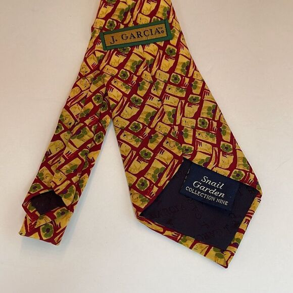 J. GARCIA (Jerry Garcia) Vintage Silk Necktie Collection Nine - Picture 4 of 6